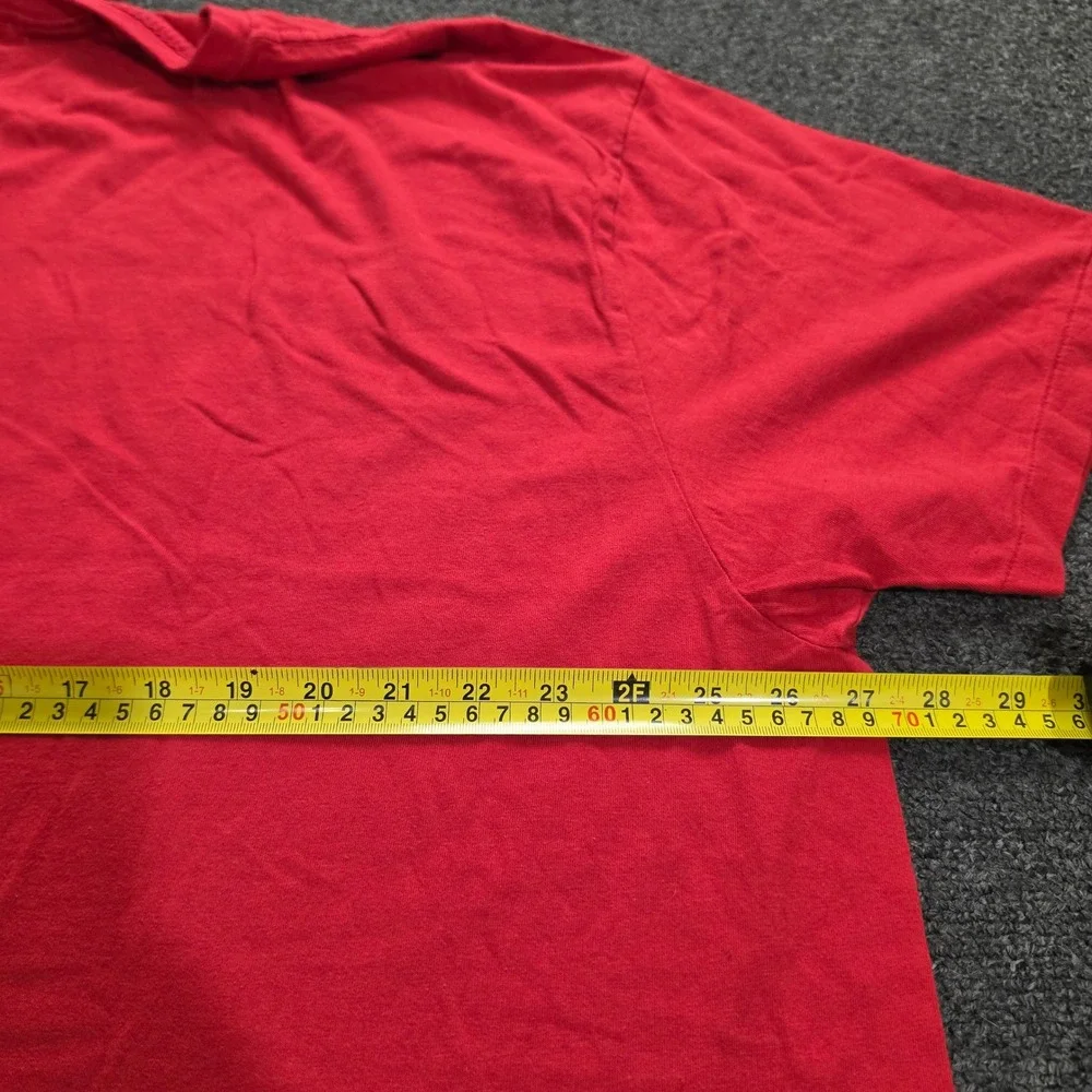 Vtg Polo Ralph Lauren Pocket T-Shirt Mens XXL Red Cotton Short Sleeve Pony Logo